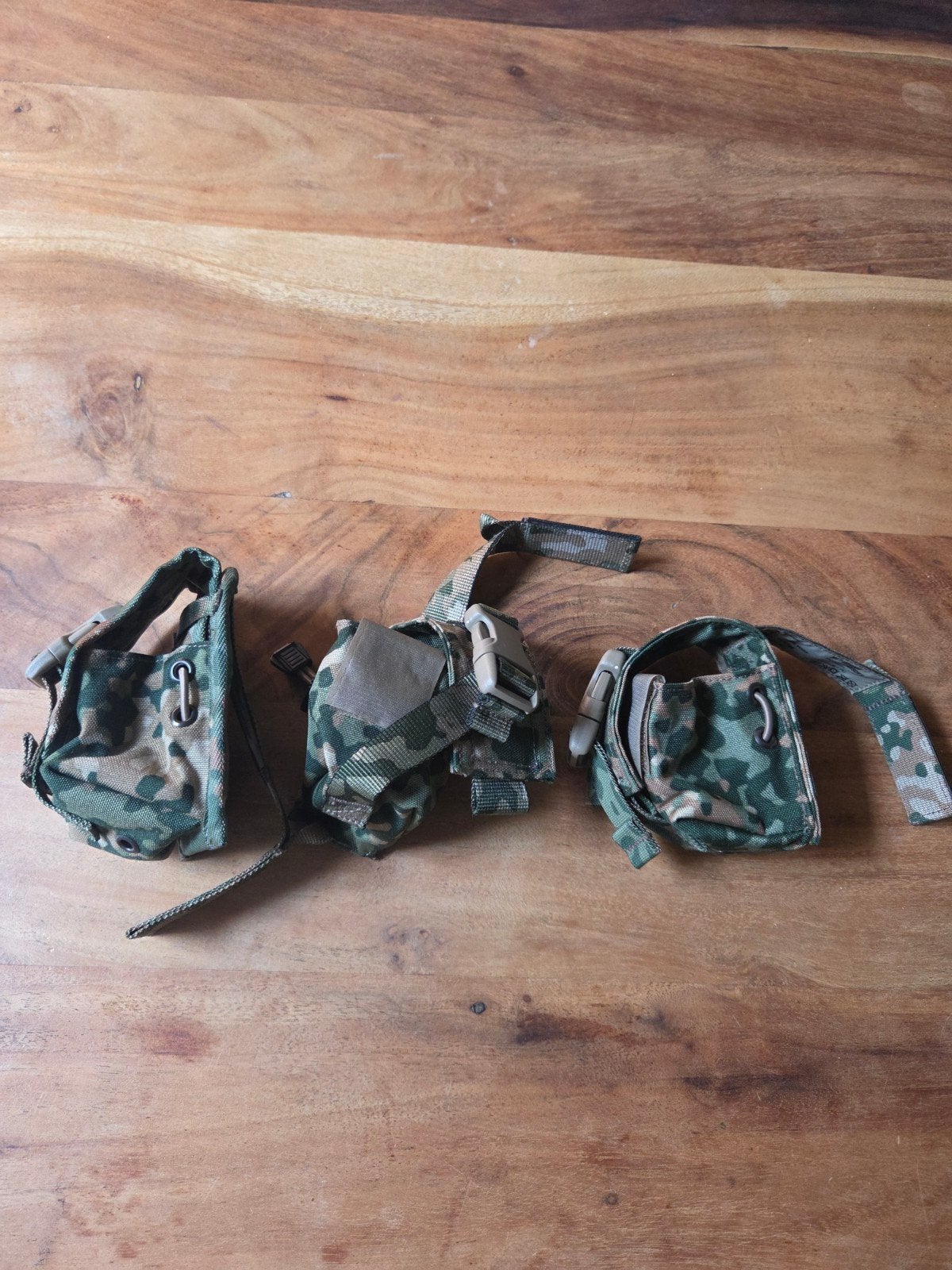 3x nfp opbouw tasjes, Ophalen of Verzenden, Landmacht, Nederland, Embleem of Badge