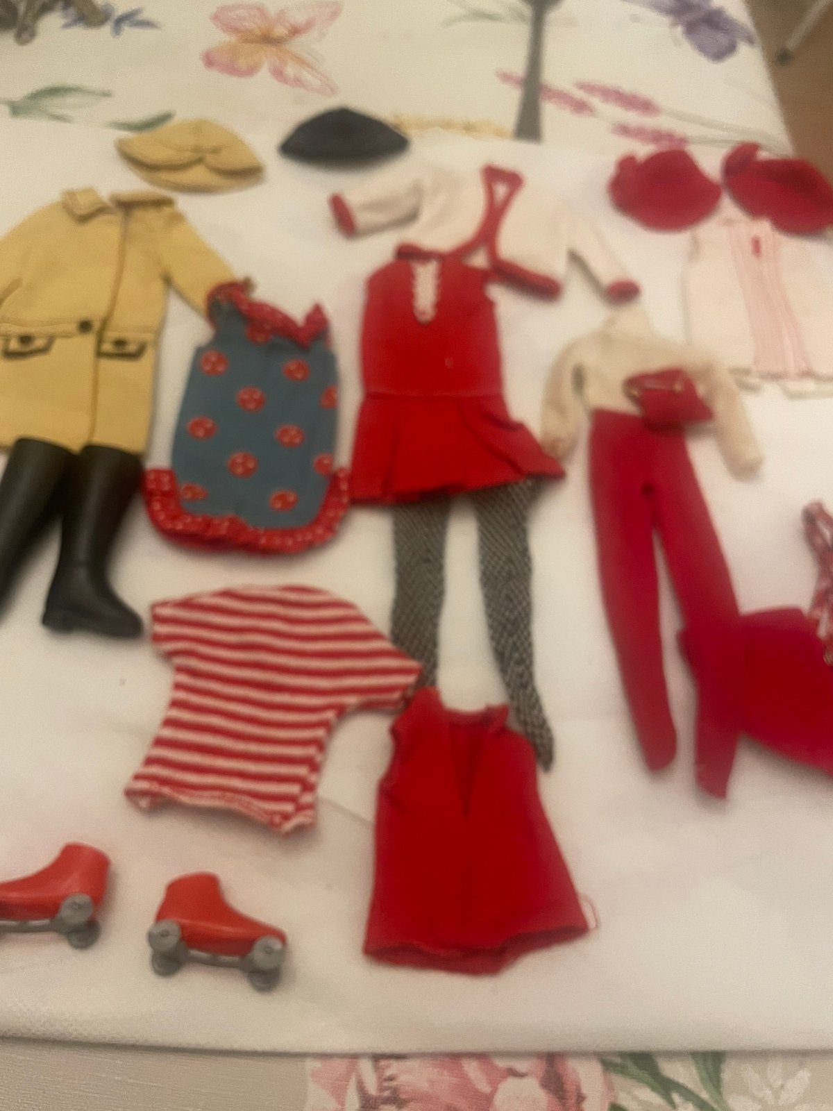 Vintage jaren 60 Skipper van Mattel poppen kleding, Ophalen of Verzenden, Zo goed als nieuw, Kleertjes