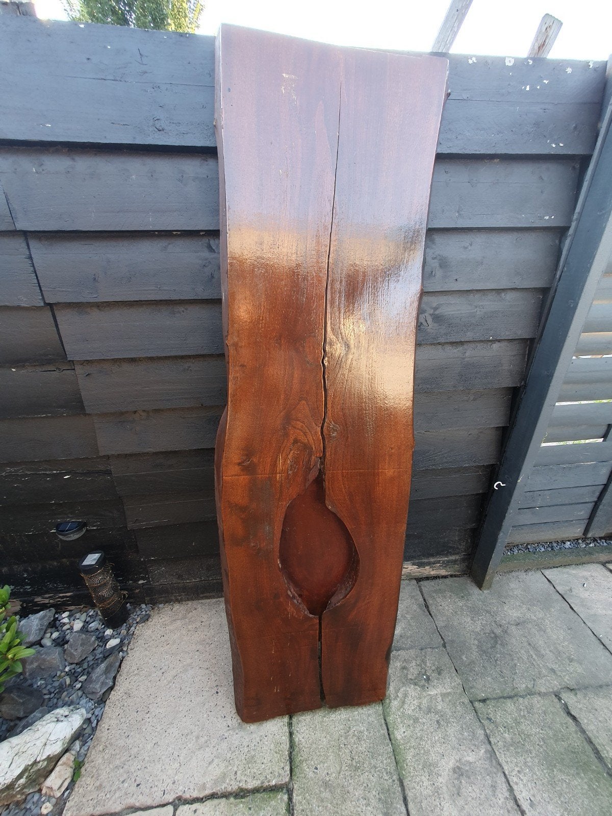 MOOI BLAD VAN BOOMSTAM, Doe-het-zelf en Verbouw, Hout en Planken, Ophalen, 50 mm of meer, Balk, Minder dan 200 cm