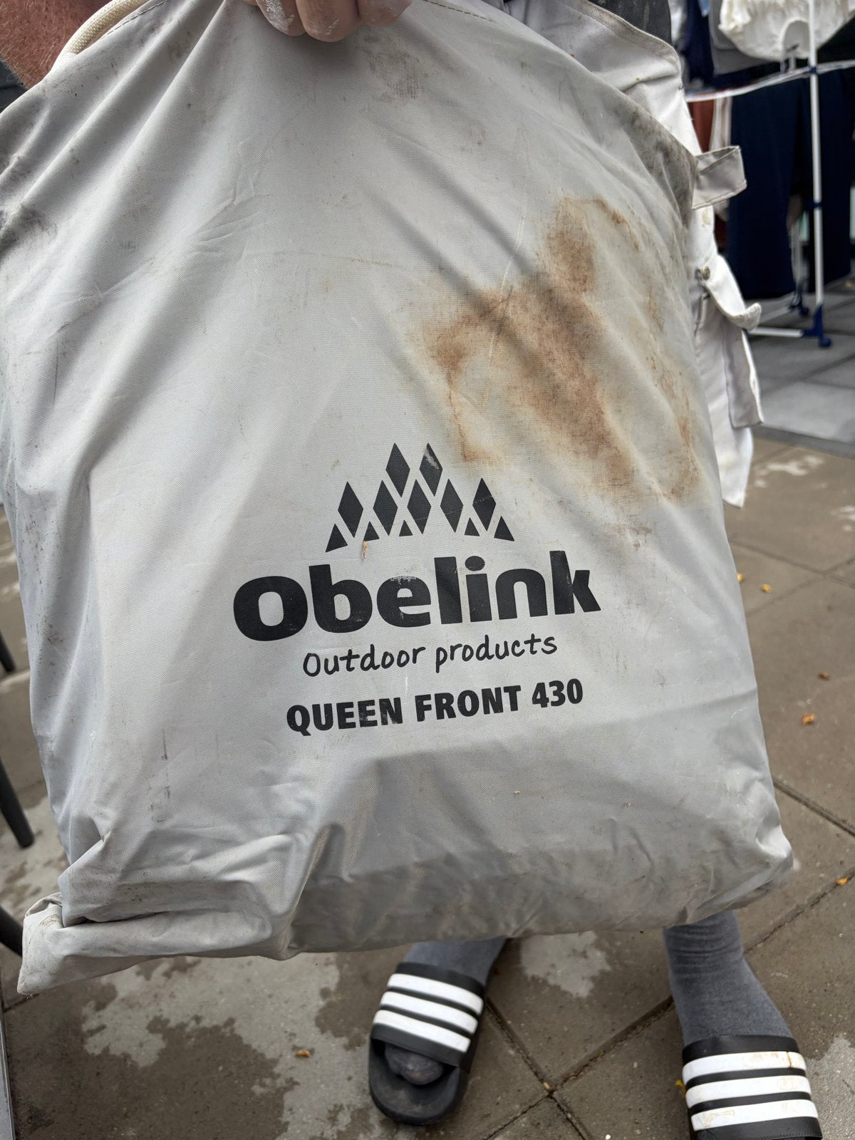 Obelink Queen Front 430 Voorwand Luifel, Caravans en Kamperen, Caravan accessoires, Ophalen, Gebruikt