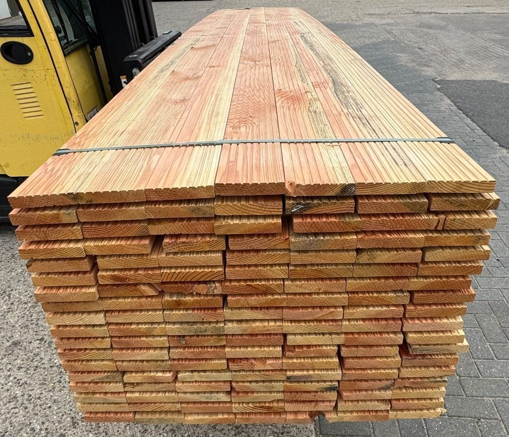 Douglas vlonderplanken 27x140, Ophalen, Nieuw, 250 cm of meer, Planken