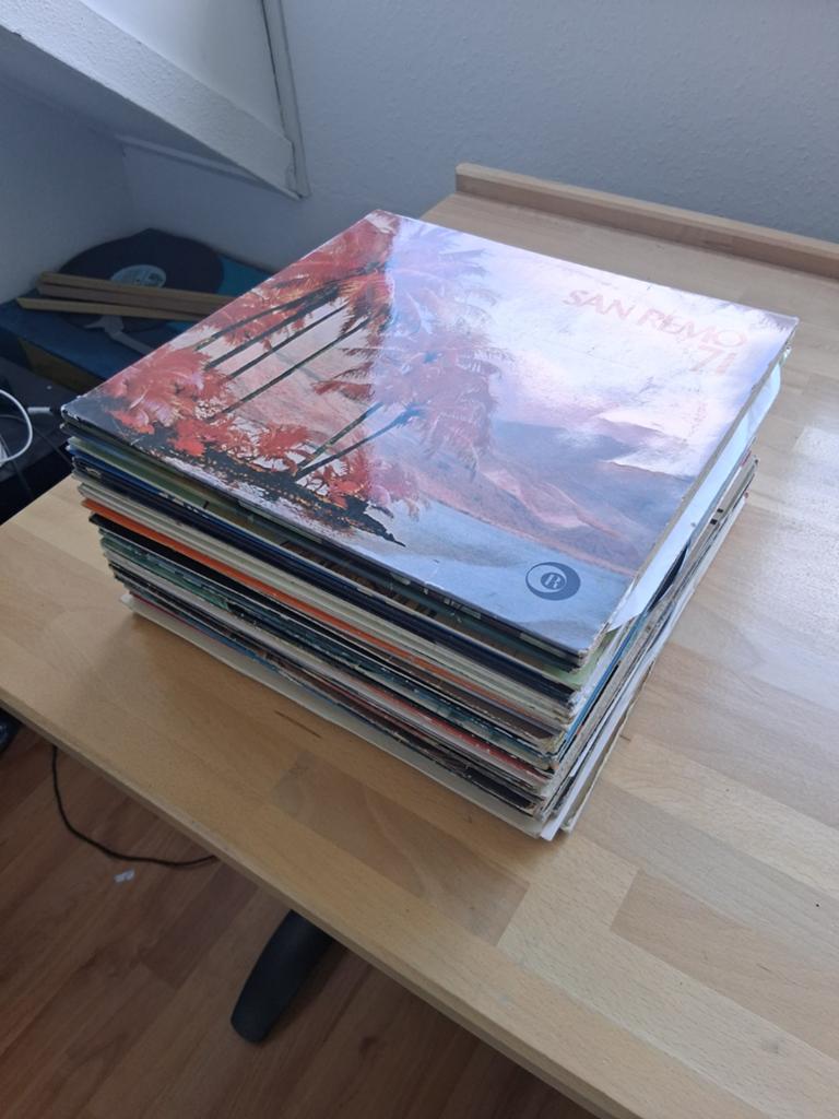 Partij van 50 Lp's, Cd's en Dvd's, Vinyl | Pop, Ophalen of Verzenden, Gebruikt, 12 inch