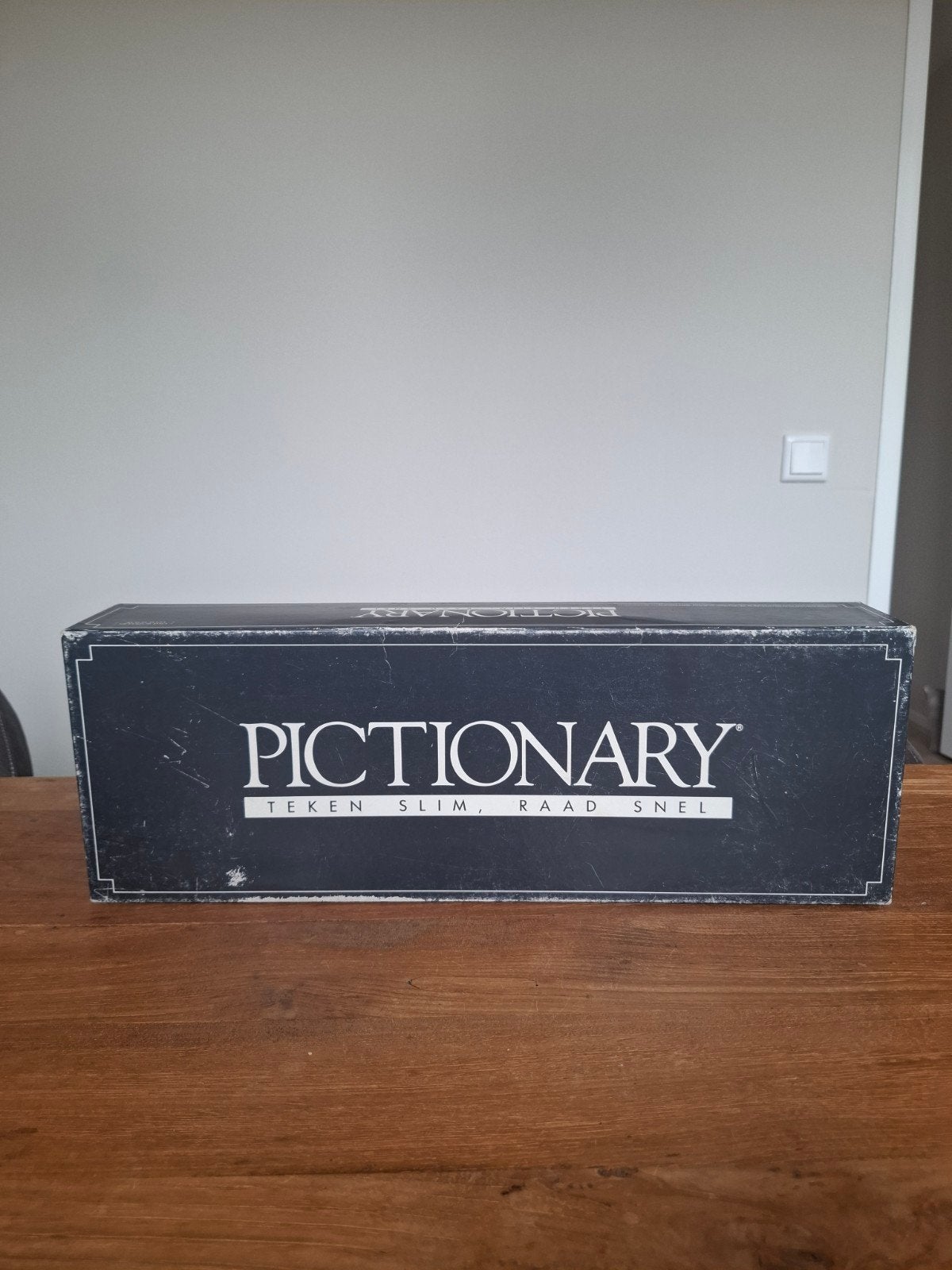 Pictionary Bordspel - Teken, Slim, Raad Snel, Vijf spelers of meer, Ophalen of Verzenden, Gebruikt, Hasbro