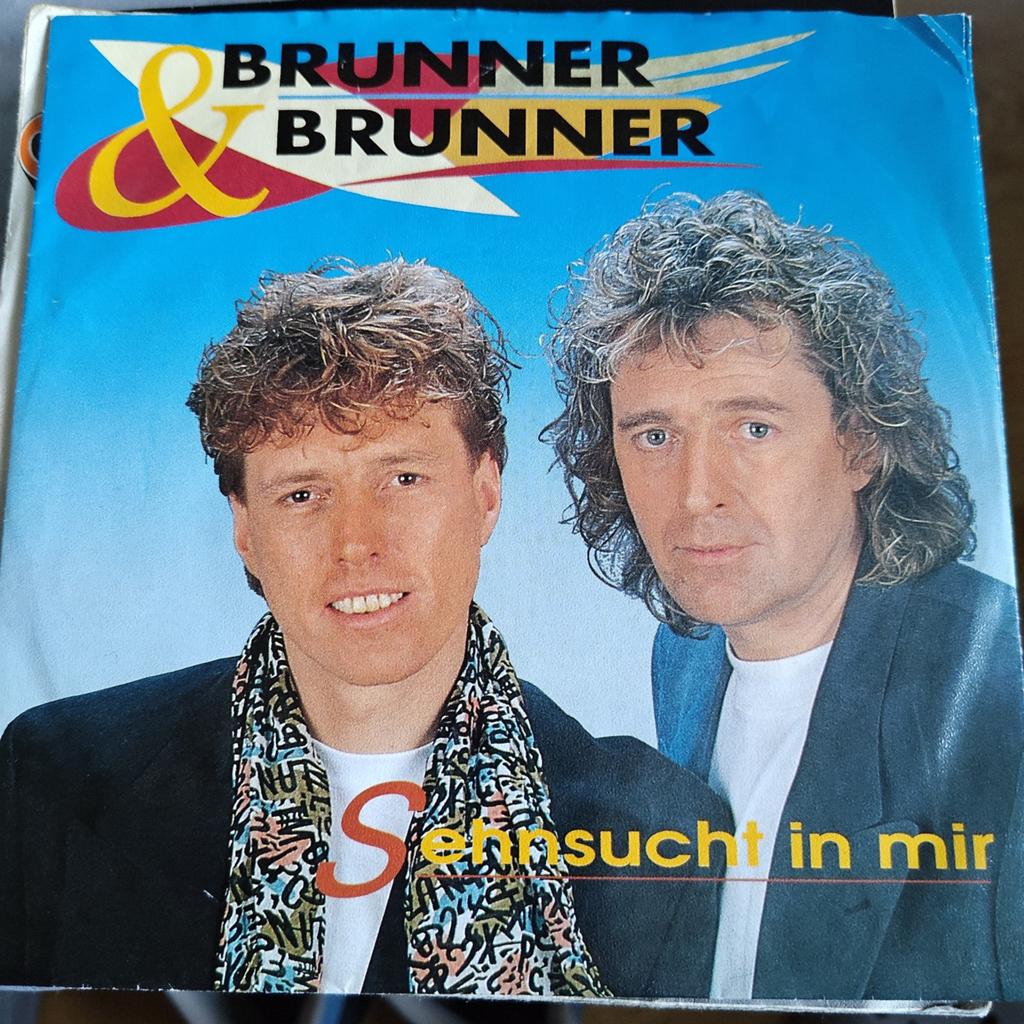 Brunner & Brunner - Sehnsucht in mir (Single), Ophalen of Verzenden, Gebruikt, 7 inch