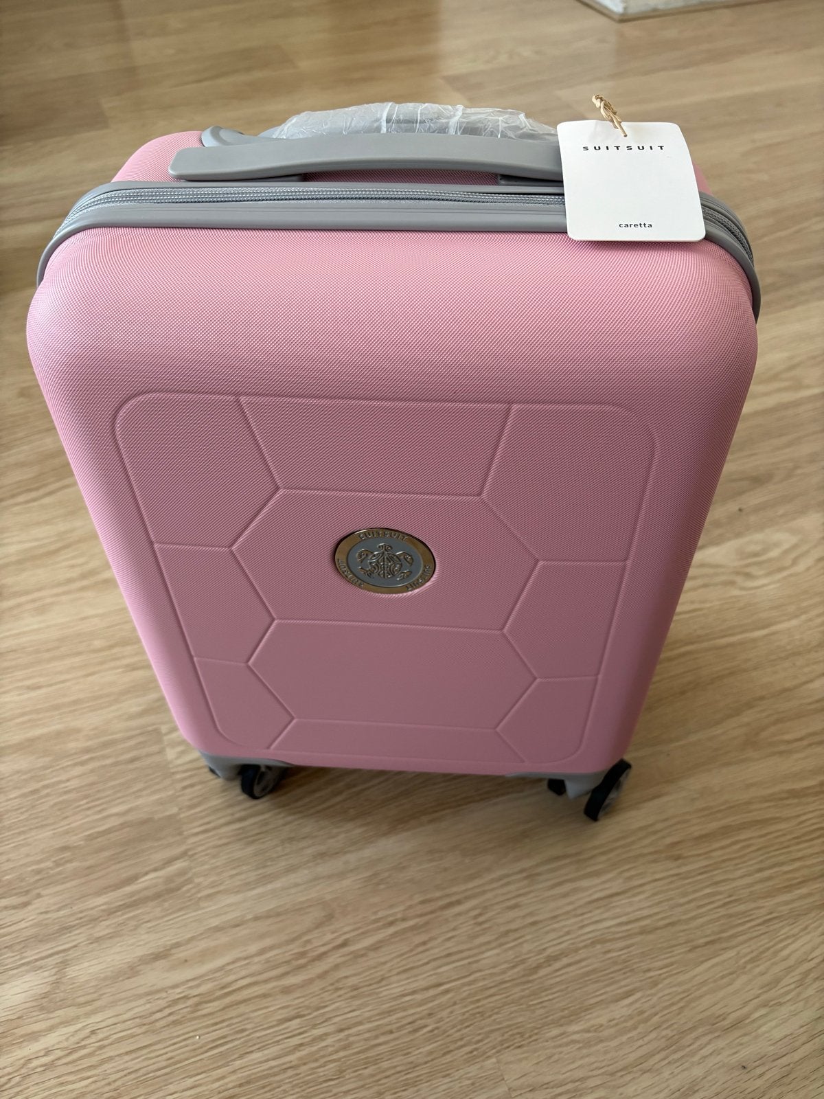 SuitSuit Caretta handbagage koffer. Roze, Hard kunststof, Nieuw, Minder dan 50 cm, Ophalen of Verzenden
