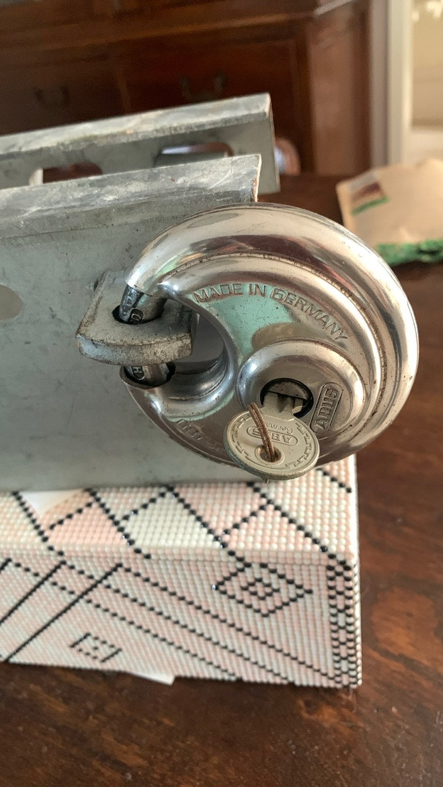 ABUS Discusslot - 3 stuks, Made in Germany, Ophalen of Verzenden, Zo goed als nieuw