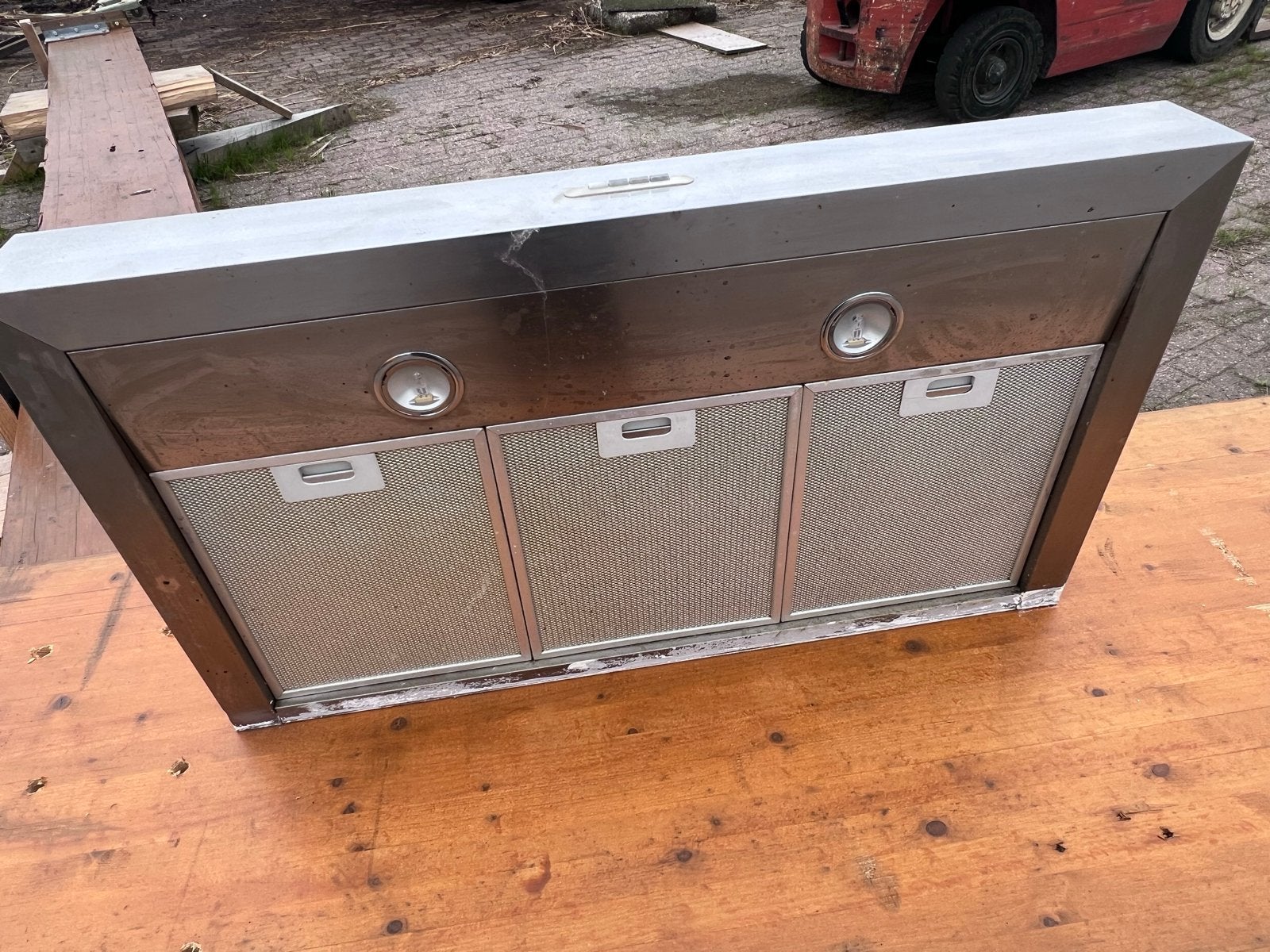 Whirlpool afzuigkap 40x90 cm - Werkend, Witgoed en Apparatuur, Ophalen of Verzenden, Gebruikt, Inbouw, Onderbouw afzuigkap
