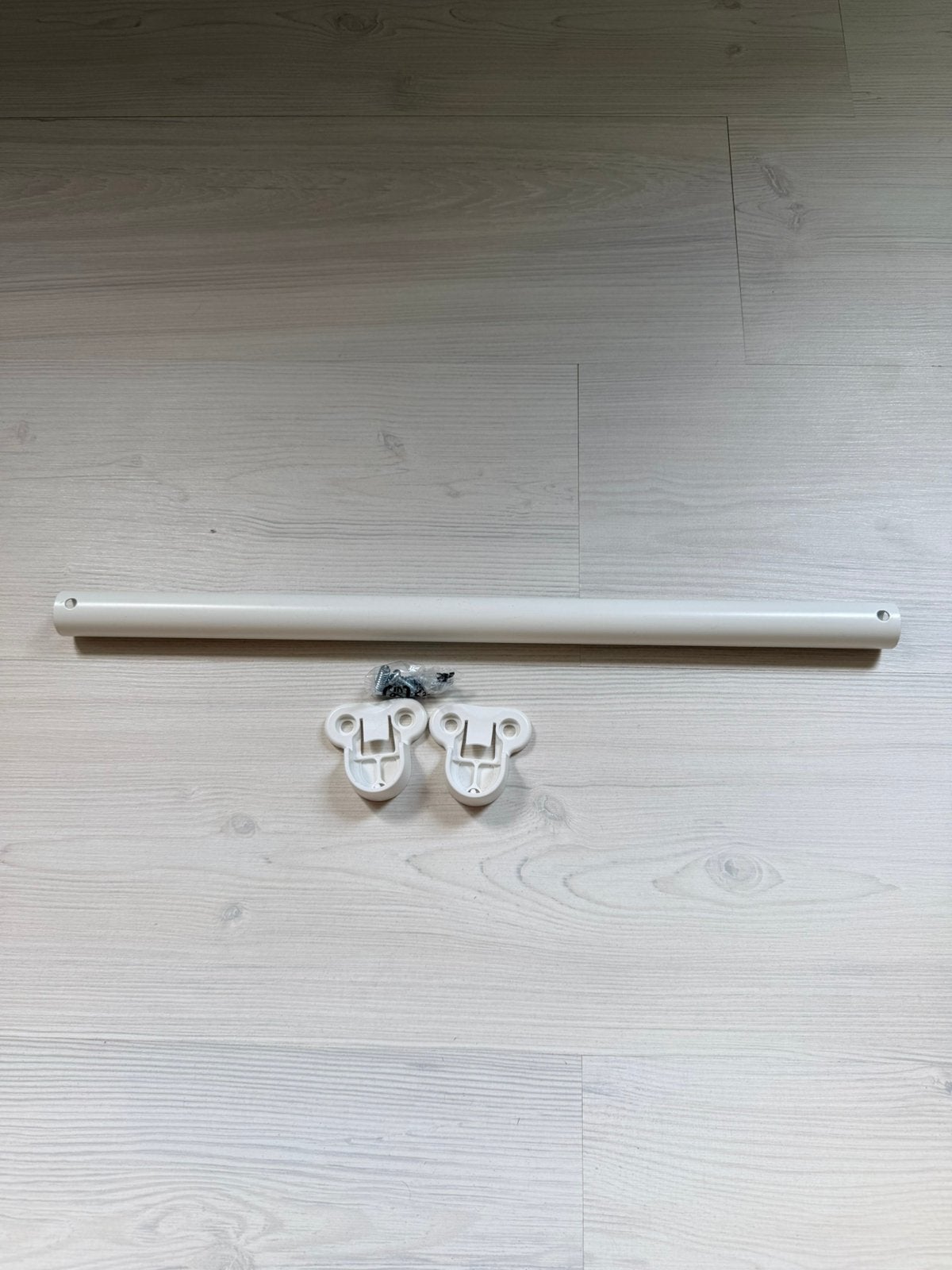 IKEA KOMPLEMENT Kledingroede (PAX) 50x58 wit, Ophalen, Minder dan 50 cm, Gebruikt, Wit