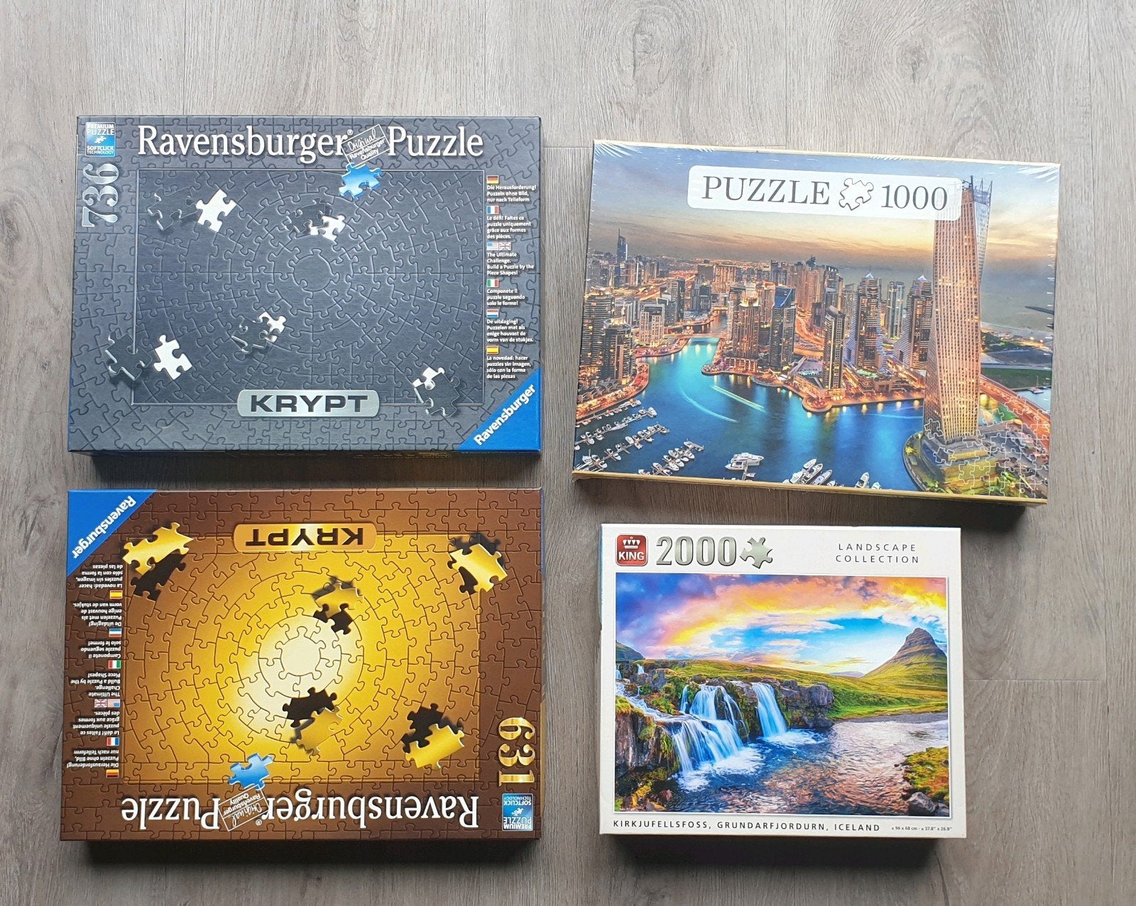 Puzzels, Ophalen, 500 t/m 1500 stukjes, Nieuw