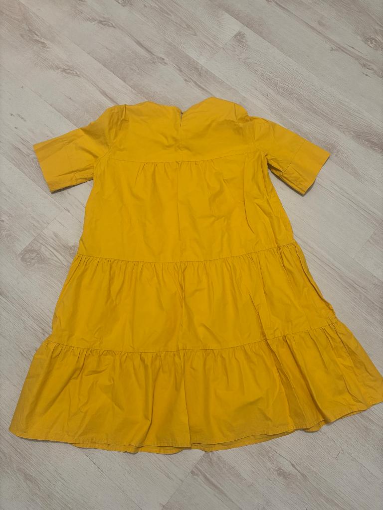 Dress RESERVED, Maat 38/40 (M), Verzenden, Geel, Zo goed als nieuw
