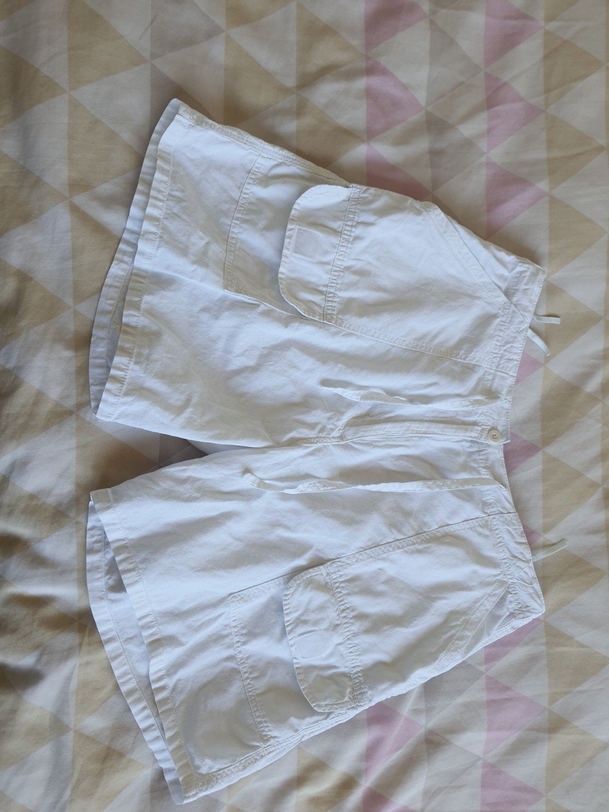zgan korte witte broek maat L, Ophalen, Kort, Wit, Maat 42/44 (L)