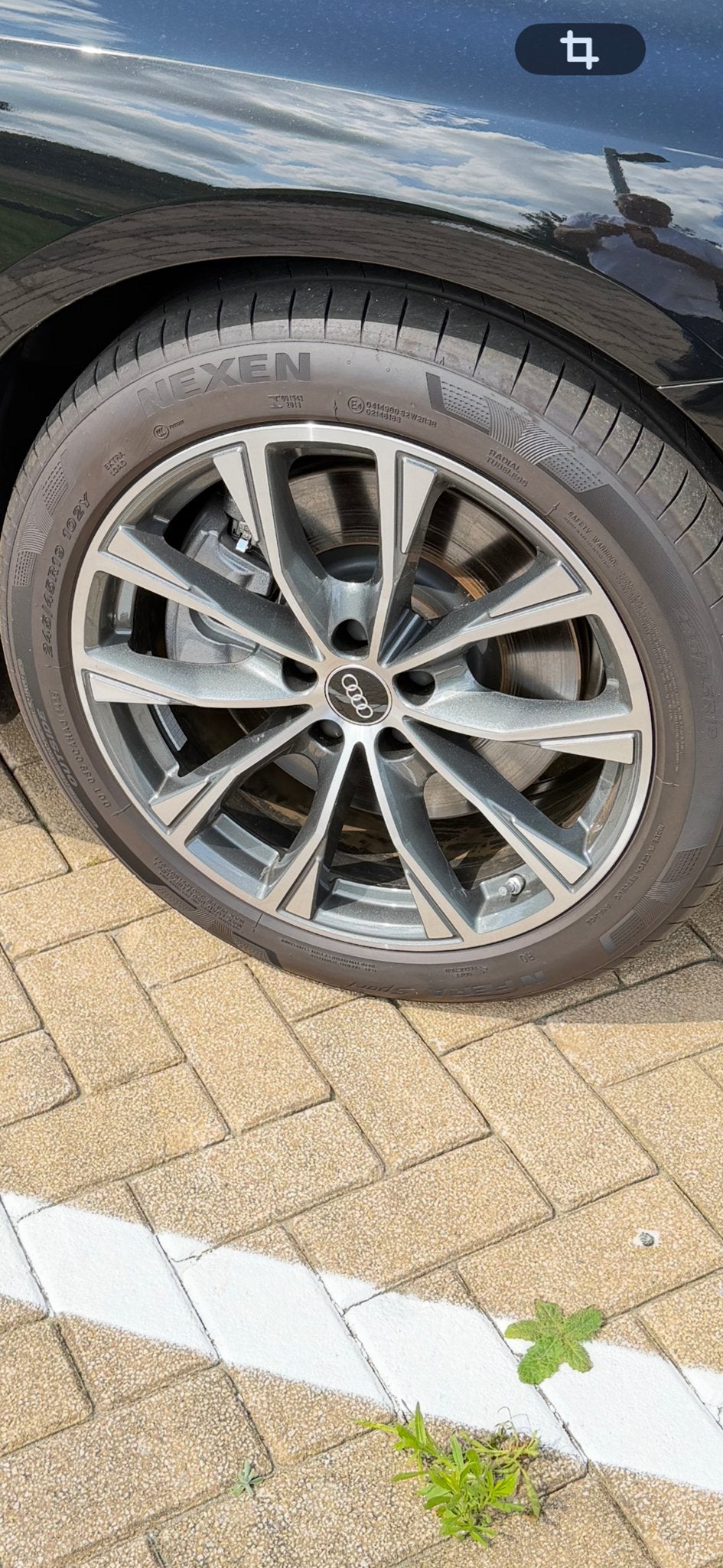 Vier nieuwe velgen met nieuwe Nexen banden 245/45R19, Auto-onderdelen, Banden en Velgen, 245 mm, Banden en Velgen, Nieuw, Personenwagen