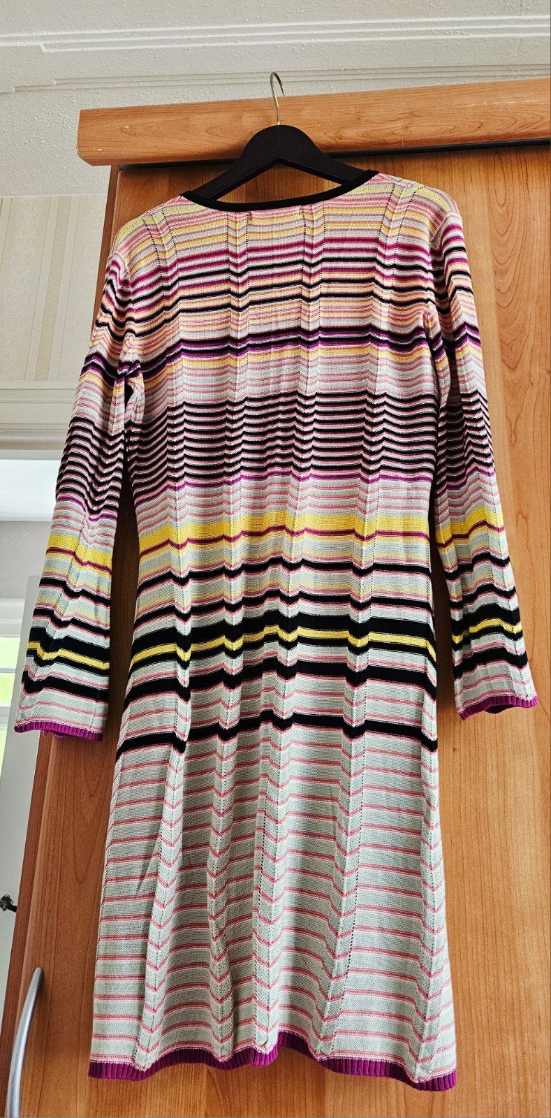 Missoni chevron zig-zag patroon exclusieve zijden jurk, Kleding | Dames, Jurken, Maat 38/40 (M), Overige kleuren, Ophalen of Verzenden