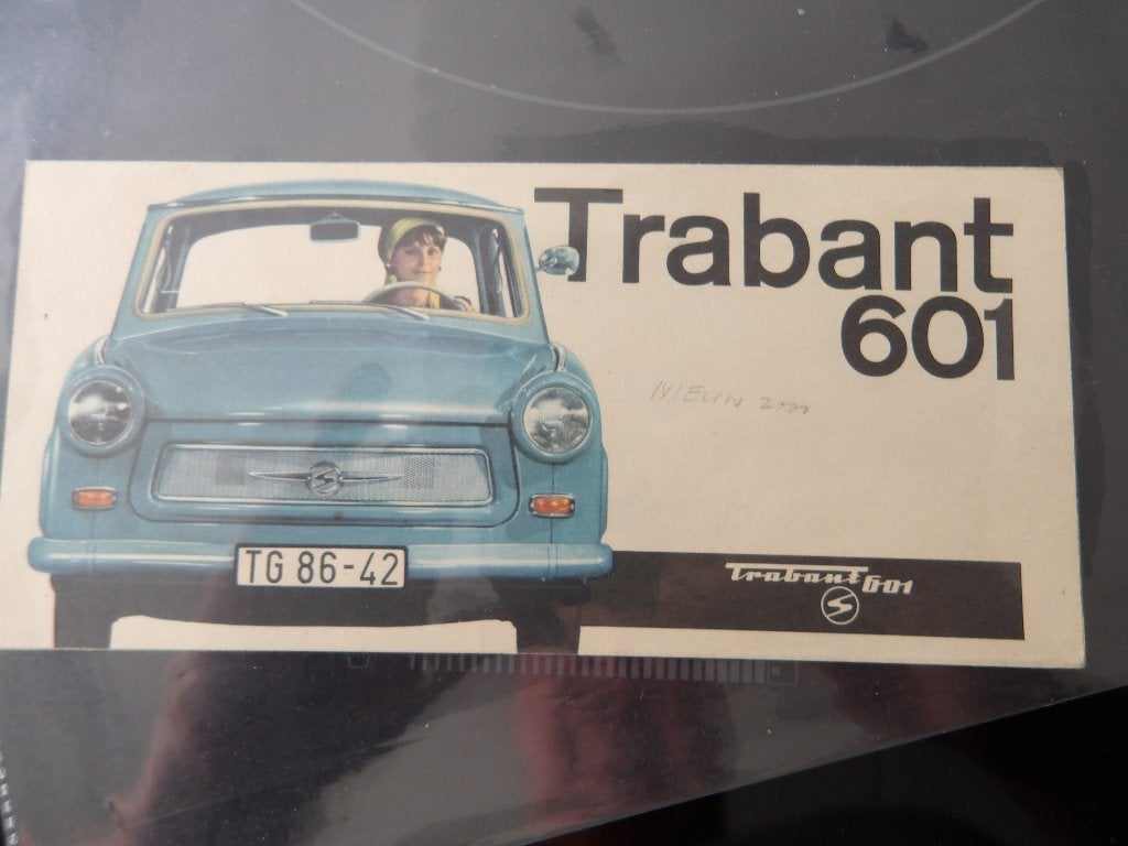 Originele Trabant 601 brochure, VEB Sachsenring Automobilwerke Zwickau, Ophalen of Verzenden, Zo goed als nieuw, Overige merken