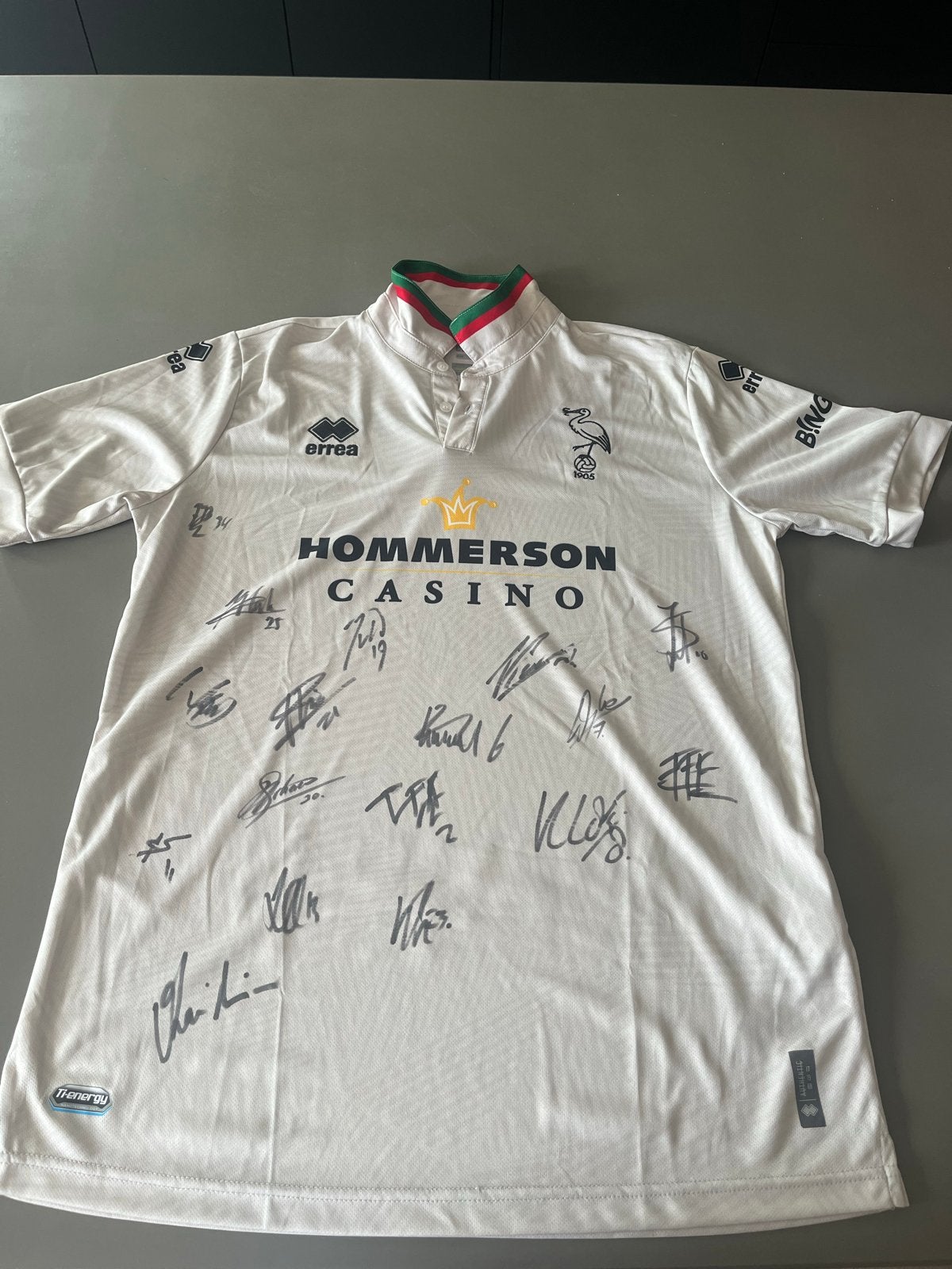Gesigneerd ADO Den Haag Thuisshirt 2022/2023 - Maat XL, Maat XL, Ophalen of Verzenden, Zo goed als nieuw, Shirt
