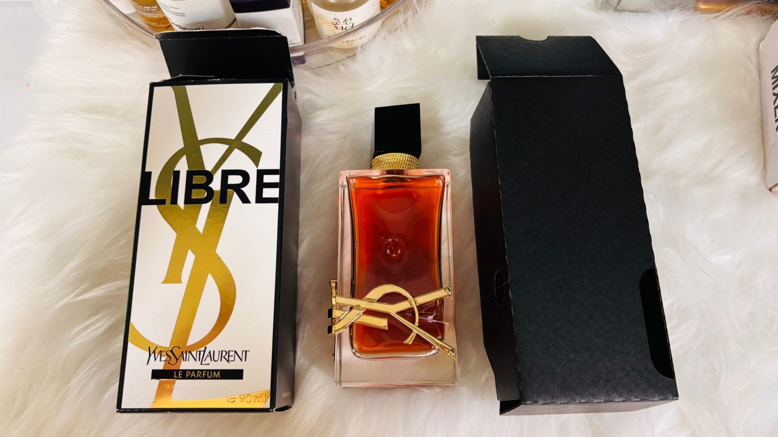 Yves saint laurent le perfume, Ophalen of Verzenden, Zo goed als nieuw, Miniatuur