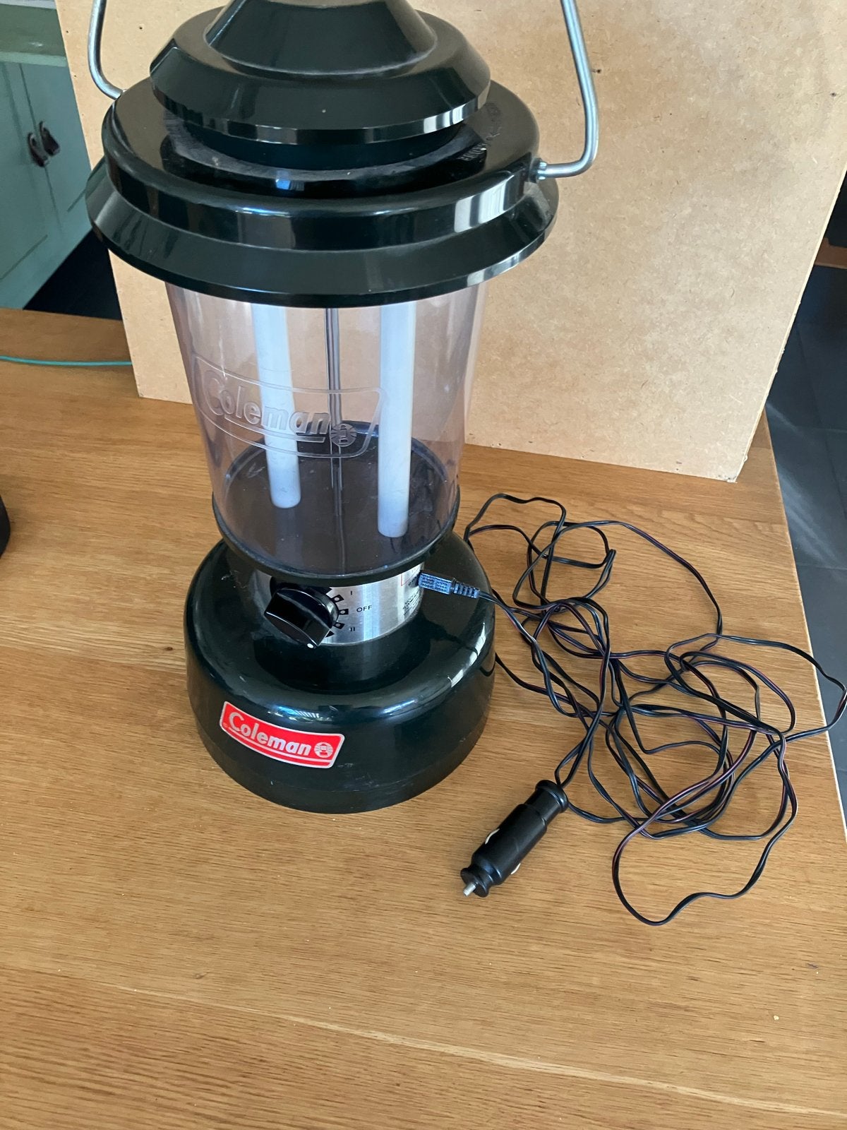 Coleman Campinglamp 12 Volt Model 5355 - Ideaal voor onderwe, Verzenden, Gebruikt