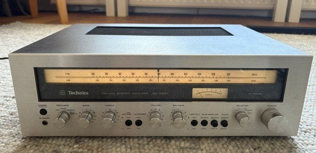 Technics SA-5350 FM/AM Stereo Receiver, Overige merken, Refurbished, Ophalen of Verzenden, Minder dan 60 watt
