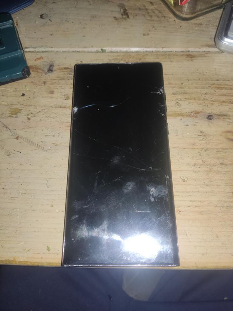 S22 ultra 5g LCD defect 256GB, Telecommunicatie, Mobiele telefoons | Samsung, 256 GB, Ophalen of Verzenden, Zwart, Galaxy S22