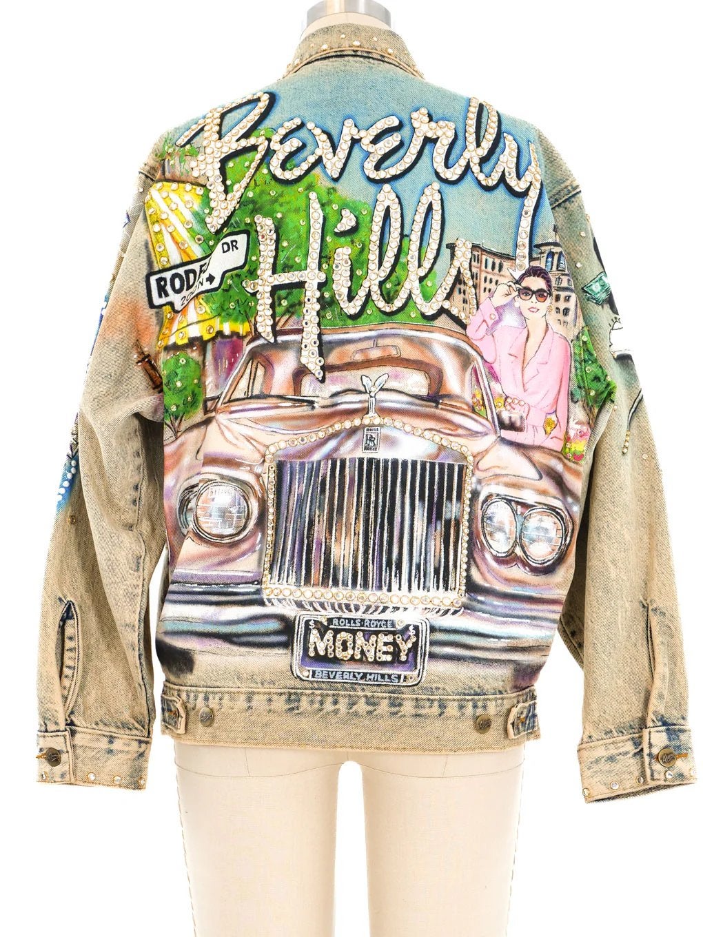 GEZOCHT: Tony Alamo Beverly Hills painted denim jackets, Ophalen, Meerkleurig, Maat 42/44 (L), Jasje