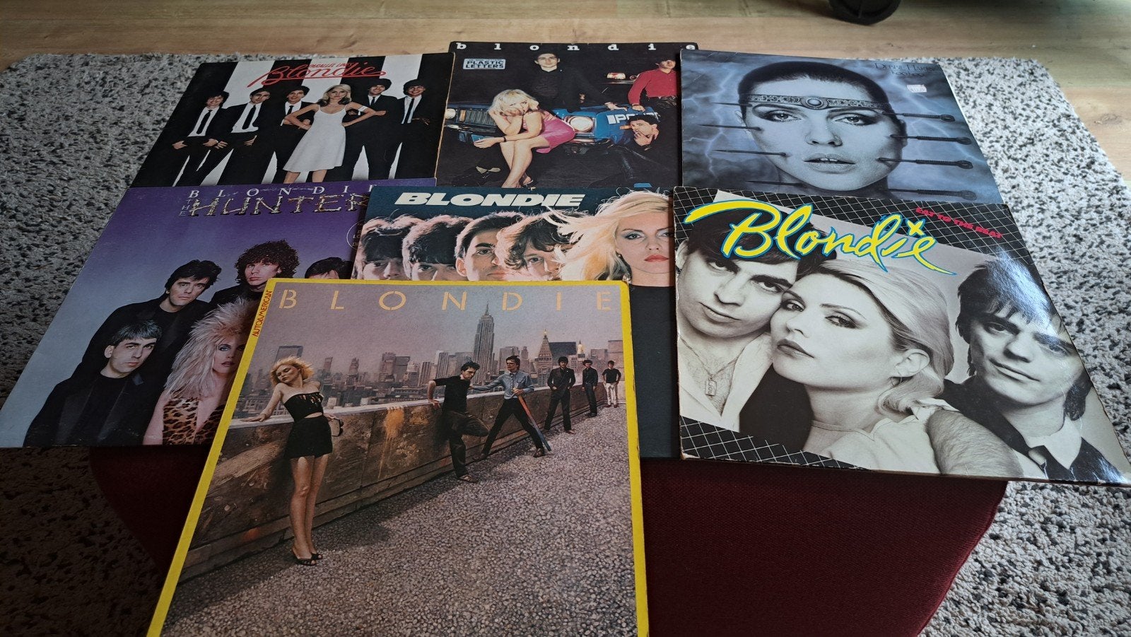 Blondie Debbie Harry 7 lp's vinyl albums, Ophalen of Verzenden, Zo goed als nieuw, 12 inch, LP
