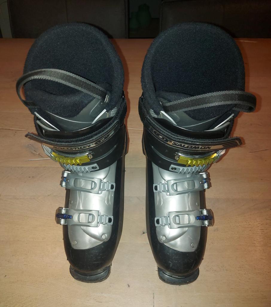 Mooie skischoenen Salomon, Sport en Fitness, Skiën en Langlaufen, Ophalen, Gebruikt, Schoenen, Salomon