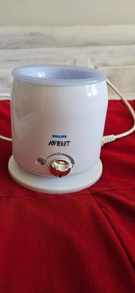 Philips Avent SCF255 flesverwarmer + Avent flessen, Ophalen of Verzenden, Gebruikt, Flessen- of potjesverwarmer, Philips Avent