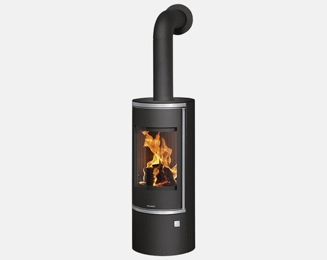 Oranier Corso 2.0 zwart staal (7KW), Huis en Inrichting, Kachels, Niet ingevuld, Niet ingevuld, Ophalen of Verzenden, Vrijstaand