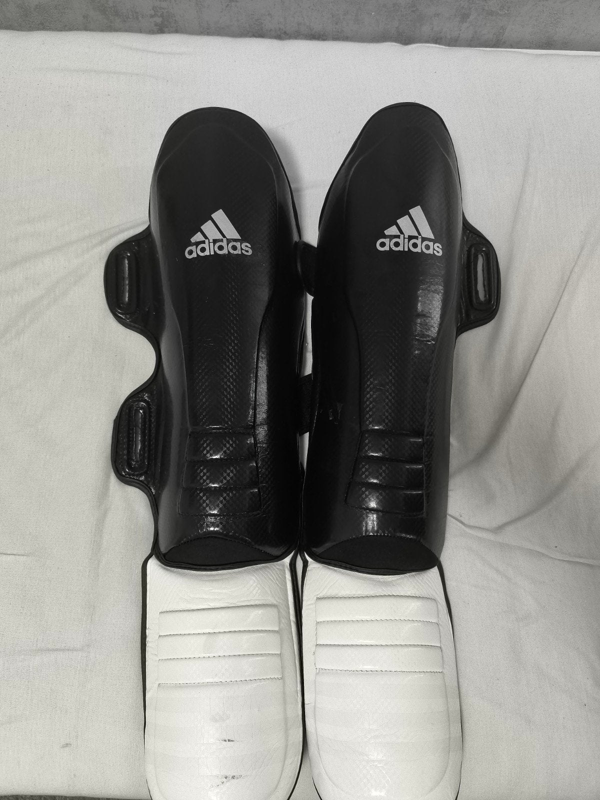 Adidas scheenbeschermers en wreefbeschermers, Gebruikt, Taekwondo, Vechtsportbescherming, Maat M