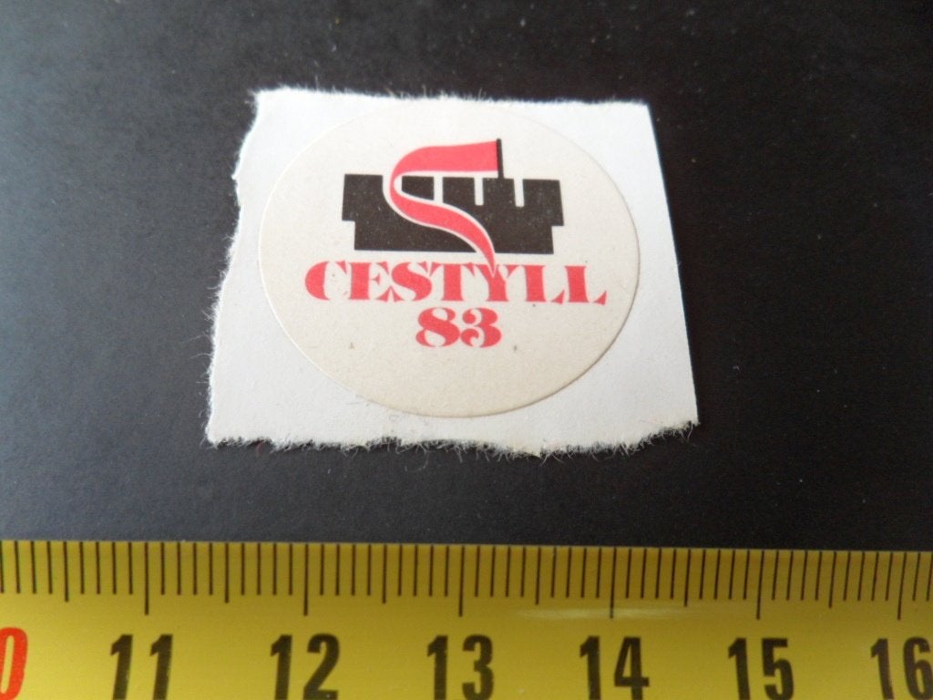 sticker CESTYLL  83 *, Ophalen, Zo goed als nieuw