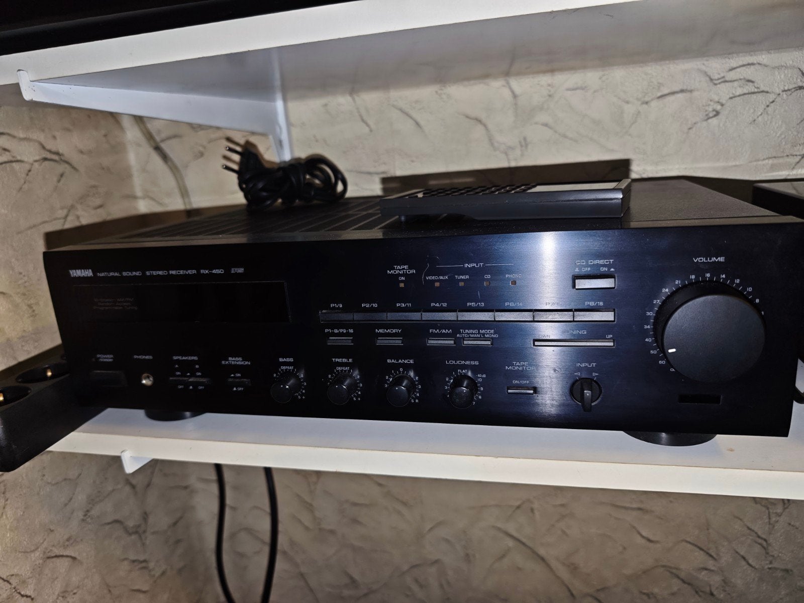 Yamaha RX-450 Stereo Receiver - Natuurlijk Geluid, Audio, Tv en Foto, Versterkers en Receivers, Ophalen, Gebruikt, Stereo, Yamaha