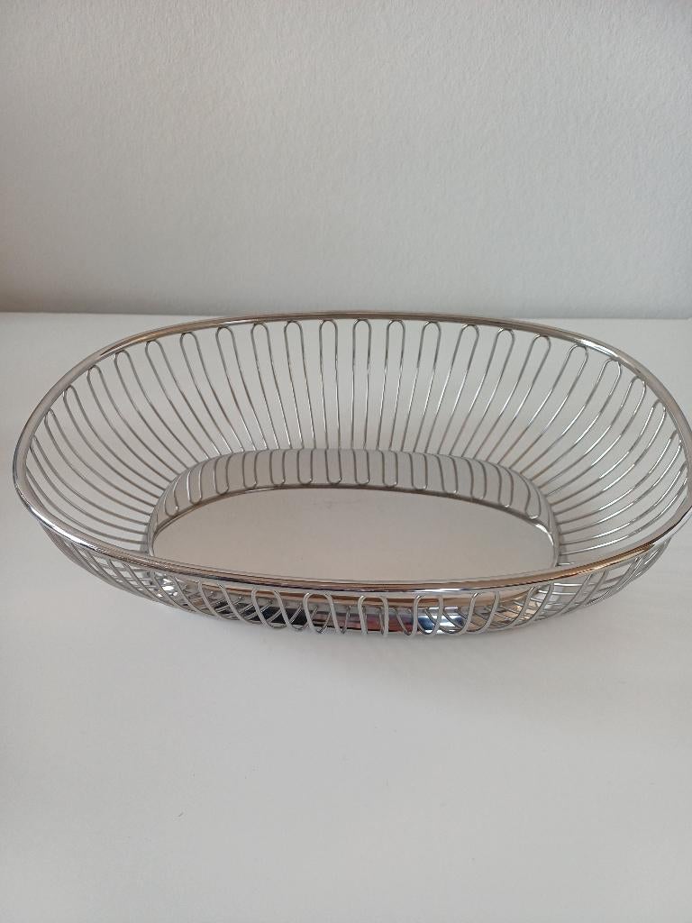 Alessi Uffico Technico Broodmand van RVS, Antiek en Kunst, Kunst | Designobjecten, Ophalen of Verzenden