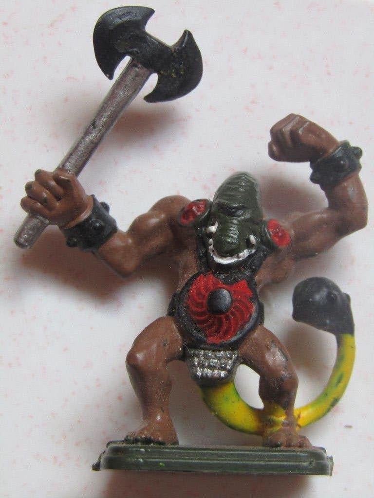 Heroquest Fimir - 1989, Met verf, Gebruikt, Verzenden, Figuurtje(s)