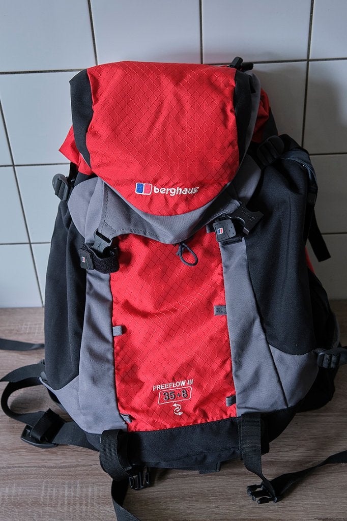 BERGHAUS RUGZAK 35+8 LITER, Sport en Fitness, Ophalen of Verzenden, Gebruikt, Rugzak