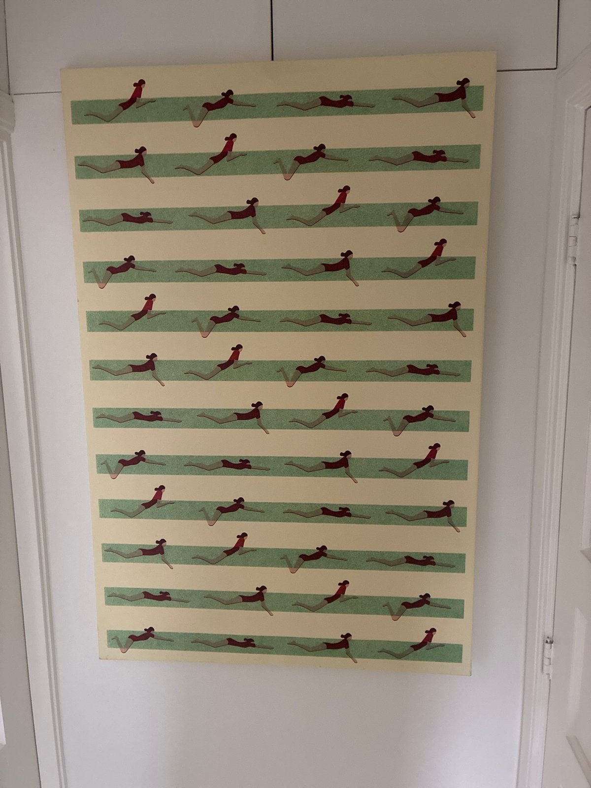 Vintage Design Ikea ontwerp Nadia Taylor, Ophalen, Gebruikt, Schilderij, 75 tot 100 cm