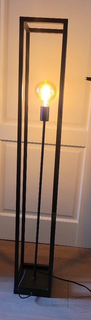 Vloerlamp, Huis en Inrichting, Lampen | Vloerlampen, Ophalen, 100 tot 150 cm, E27 (groot), Zo goed als nieuw