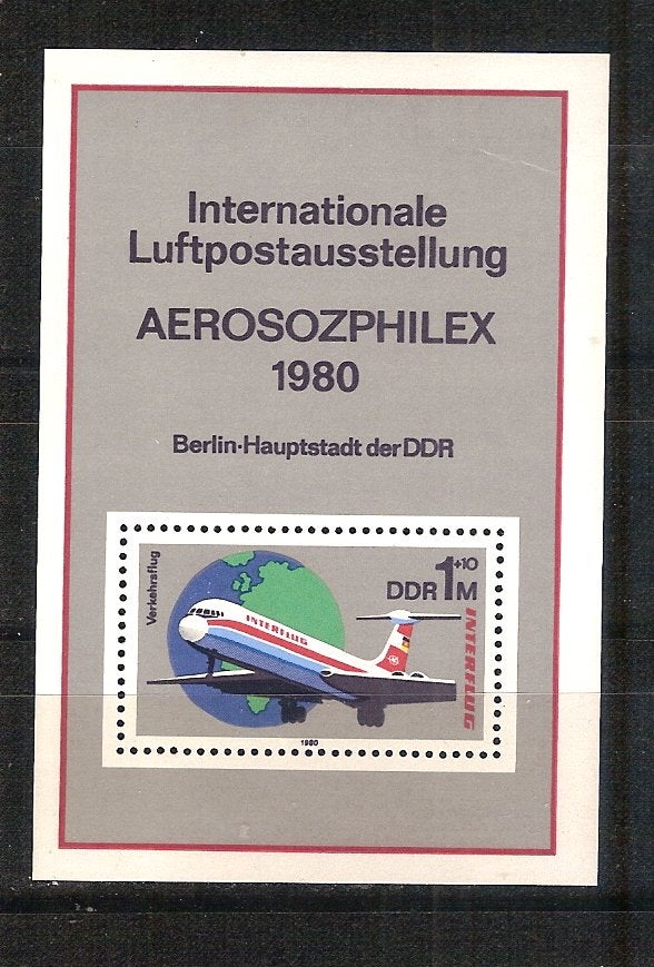 DDR blok 59 pf, Ophalen of Verzenden, DDR, Postfris