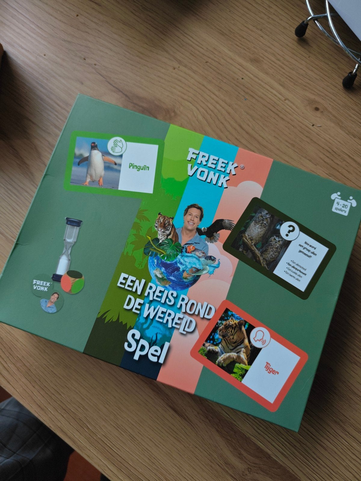 Freek Vonk Dieren Spel perfect voor jonge dierenliefhebbers, Vijf spelers of meer, Ophalen of Verzenden, Zo goed als nieuw