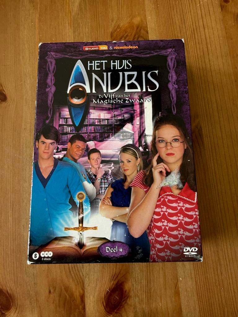 Het Huis Anubis: De Vijf van het Magische Zwaard Deel 4, Cd's en Dvd's, Avontuur, Gebruikt, Verzenden, Boxset