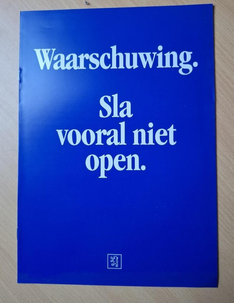 Peugeot Selection modellen (1993), Verzenden, Zo goed als nieuw, Peugeot
