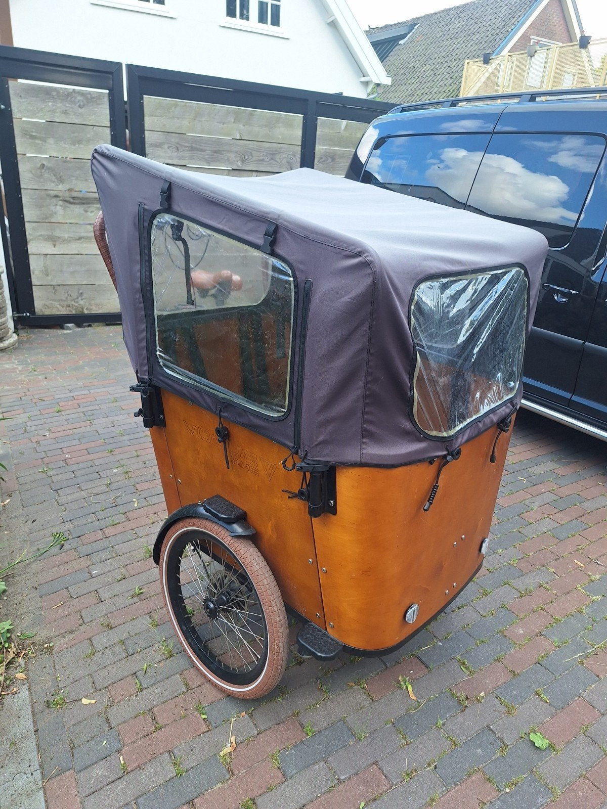 Vogue superieur de luxe, 3 wieler, 4 kinderen, Overige merken, 4 kinderen of meer, Gebruikt, Huif