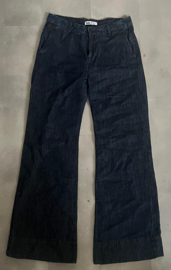 Lois jeans. Wide leg. Mt 38., Blauw, Ophalen of Verzenden, Zo goed als nieuw, W30 - W32 (confectie 38/40)