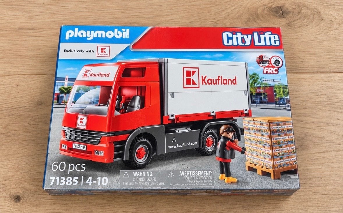PLAYMOBIL City Life 71385 Kaufland Vrachtwagen - NIEUW, Complete set, Voertuig, Nieuw, Ophalen of Verzenden