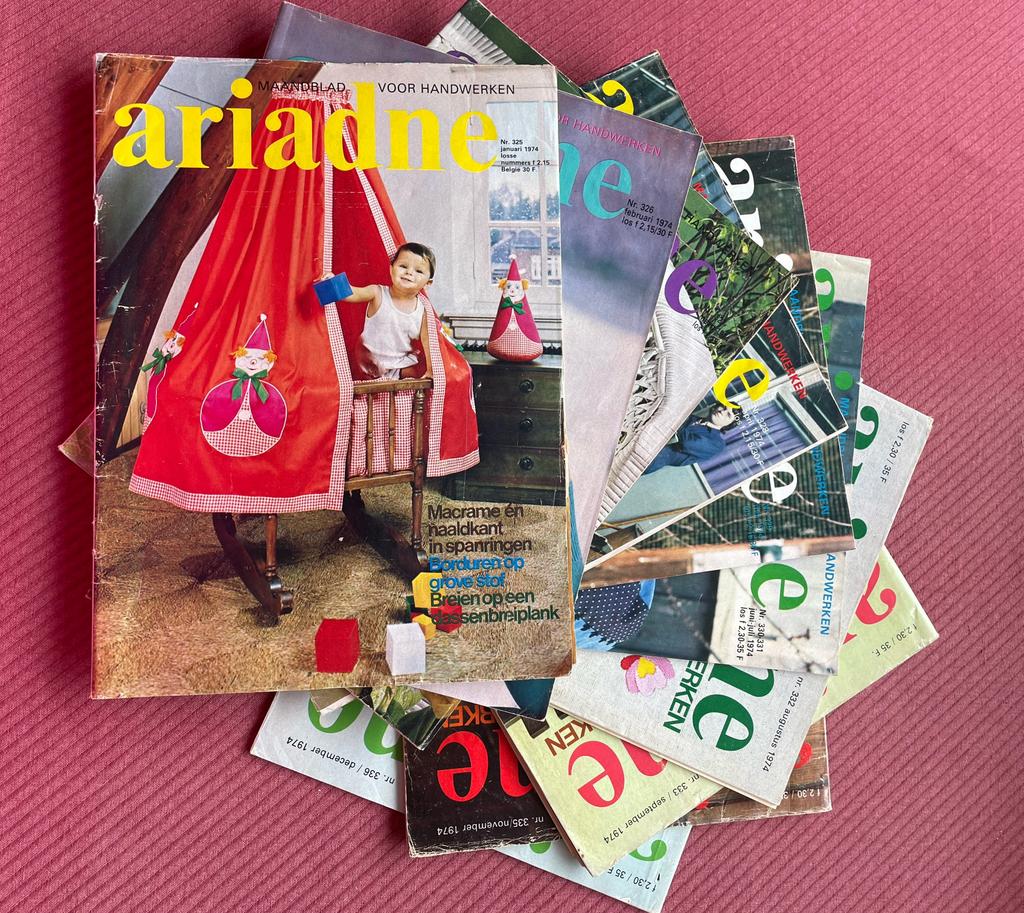 Ariadne 1974, Ophalen of Verzenden, Gebruikt, Breien of Haken, Patroon of Boek