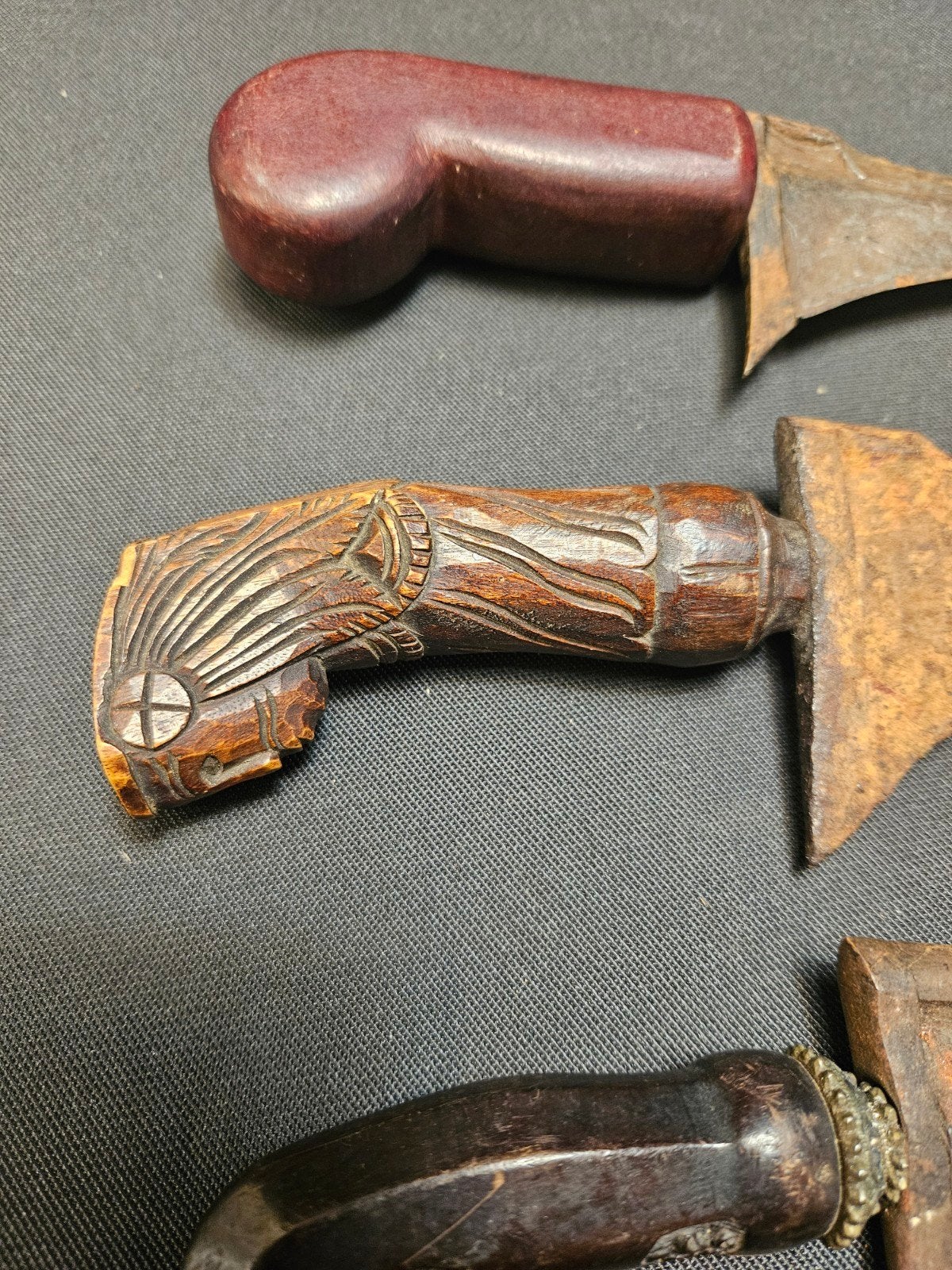 Set van 4 antieke Indonesische Krissen, Ophalen of Verzenden