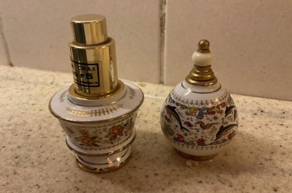 Vintage parfumflesjes, Antiek en Kunst, Ophalen of Verzenden