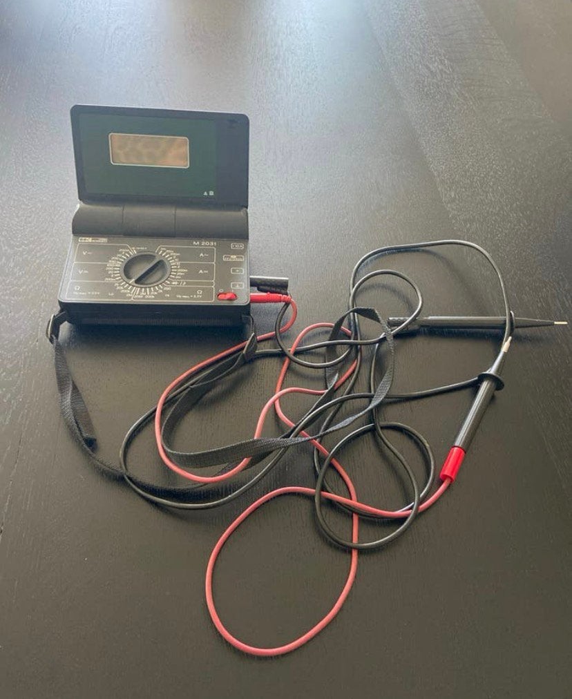 BBC Goerz Metrawatt M2031 digitale multimeter, Ophalen of Verzenden, Gebruikt, Multimeter