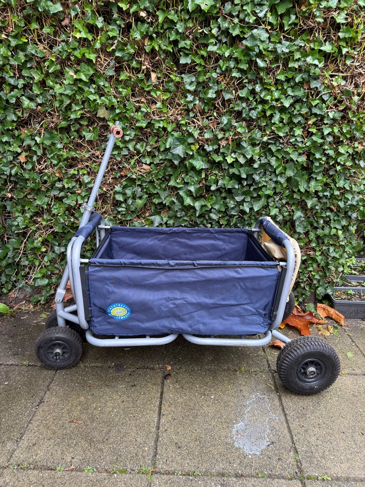 Beachtrekker Life bolderkar inklapbaar, met rem en huif, Ophalen, Opvouwbaar, Gebruikt