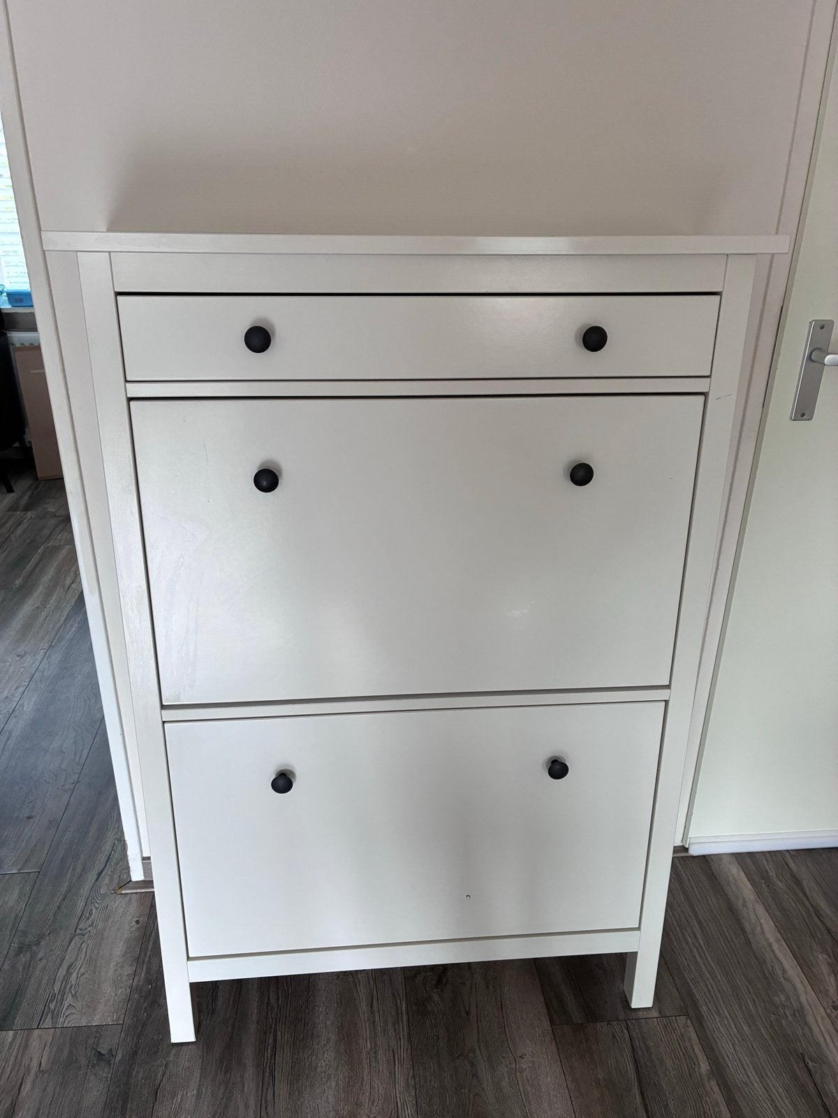 IKEA HEMNES schoenenkast wit, Ophalen, Gebruikt