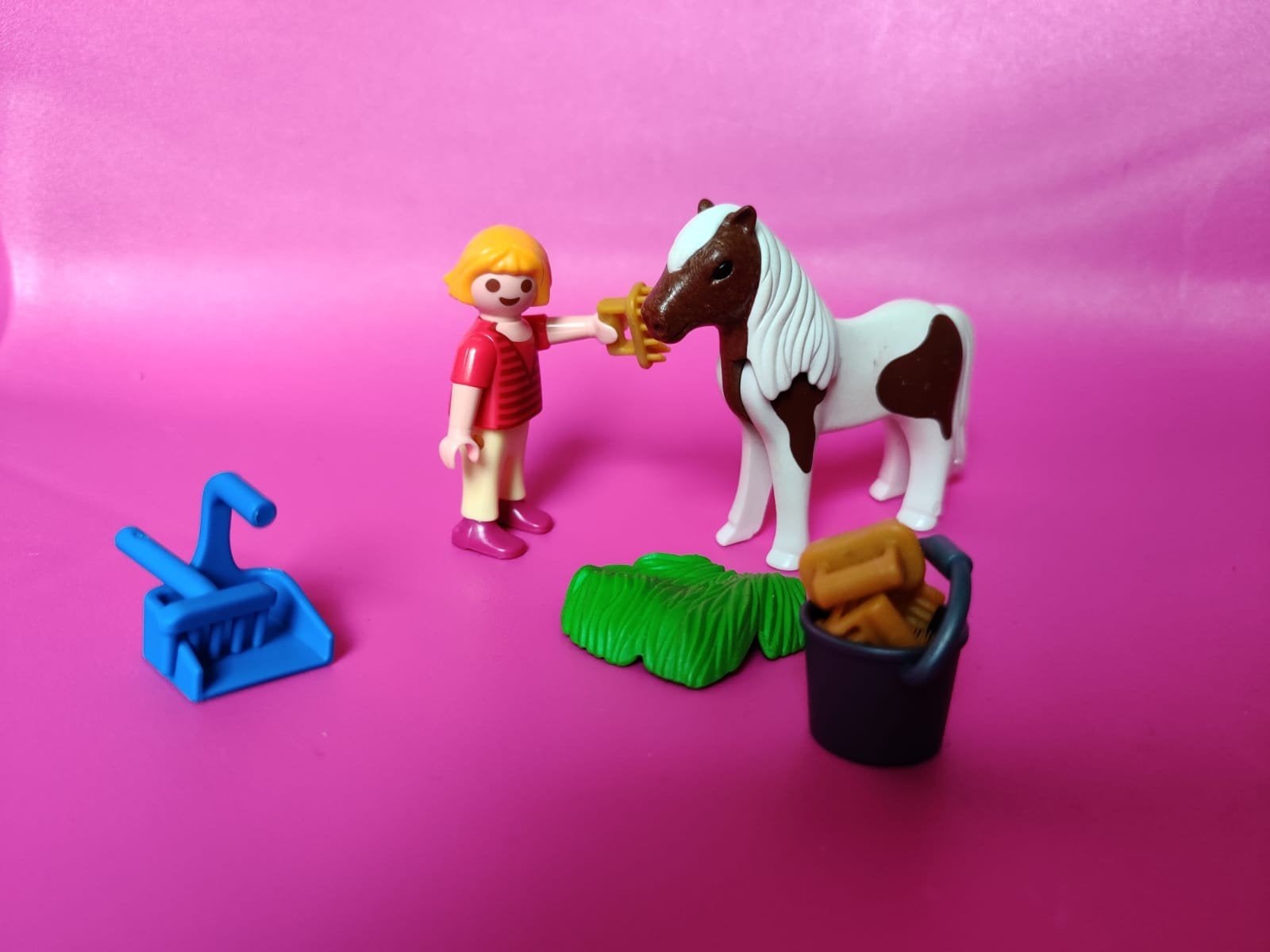 Playmobil 5291 set meisje met pony, Complete set, Ophalen of Verzenden, Zo goed als nieuw, Country